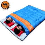 Double person outdoor camping sleeping bag