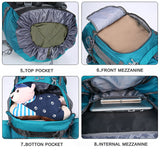 80L Camping Hiking Backpacks
