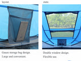 Automatic waterproof camping tent
