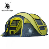 Automatic waterproof camping tent