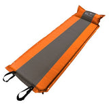 Single person automatic inflatable camping mattress