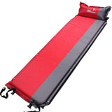 Single person automatic inflatable camping mattress