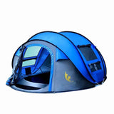 Fiberglass automatic folding camping  tent